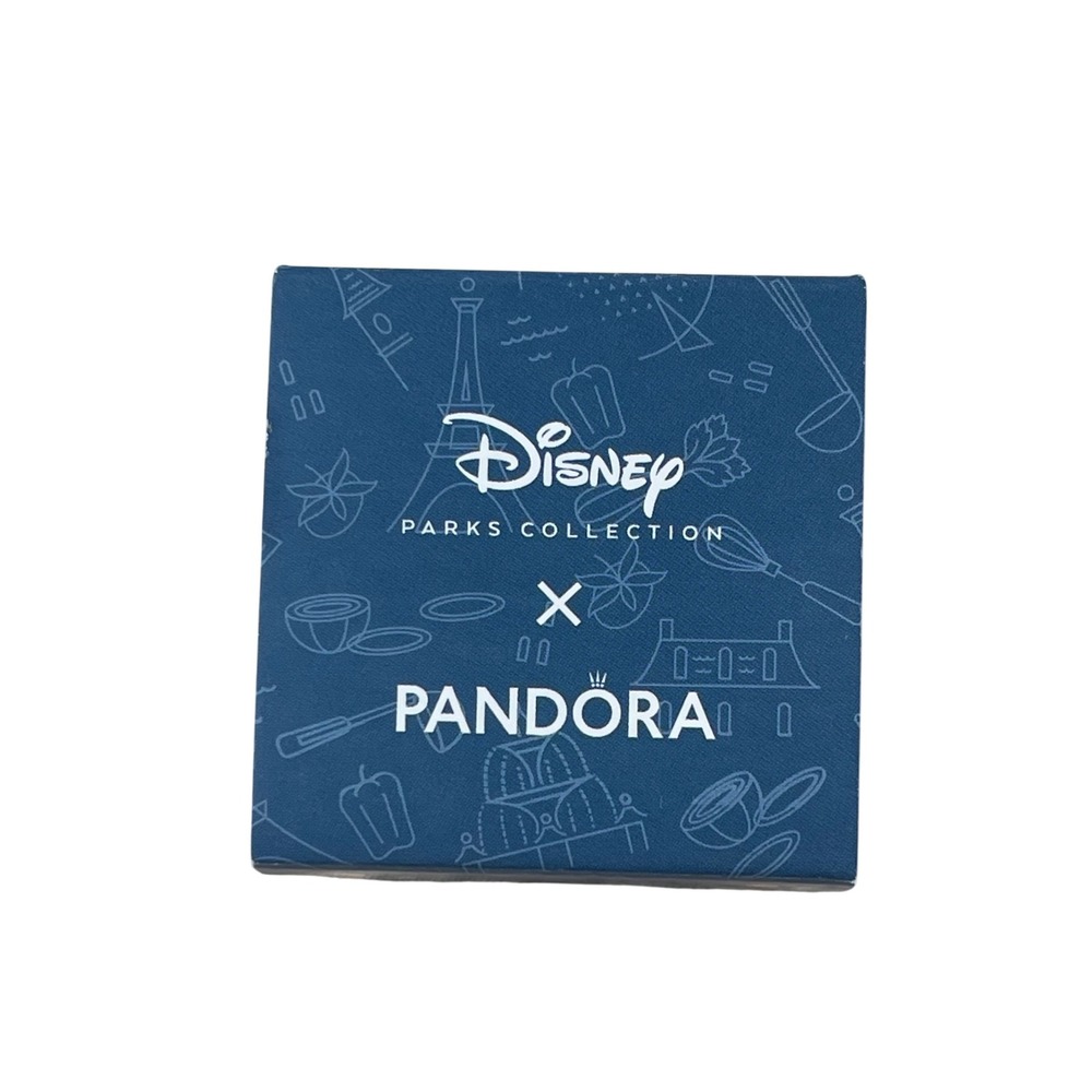 Disney Parks Pandora EPCOT International Food Wine Festival 2025 Charm Ring Box
